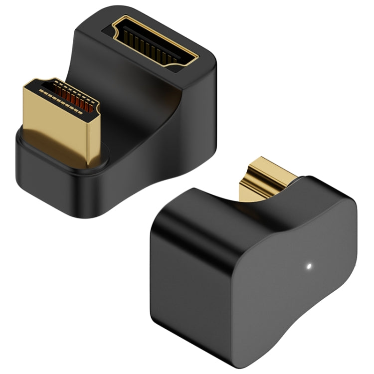 A8K-15 Adattatore U-bend 8K da HDMI maschio a HDMI femmina, A8K-15 A8K-15 Adattatore U-bend 8K da HDMI maschio a HDMI femmina, A8K-15